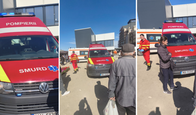 Megrázó eset Vaskohszikláson: egy férfi összeesett a piacon, a helyszínen elhunyt