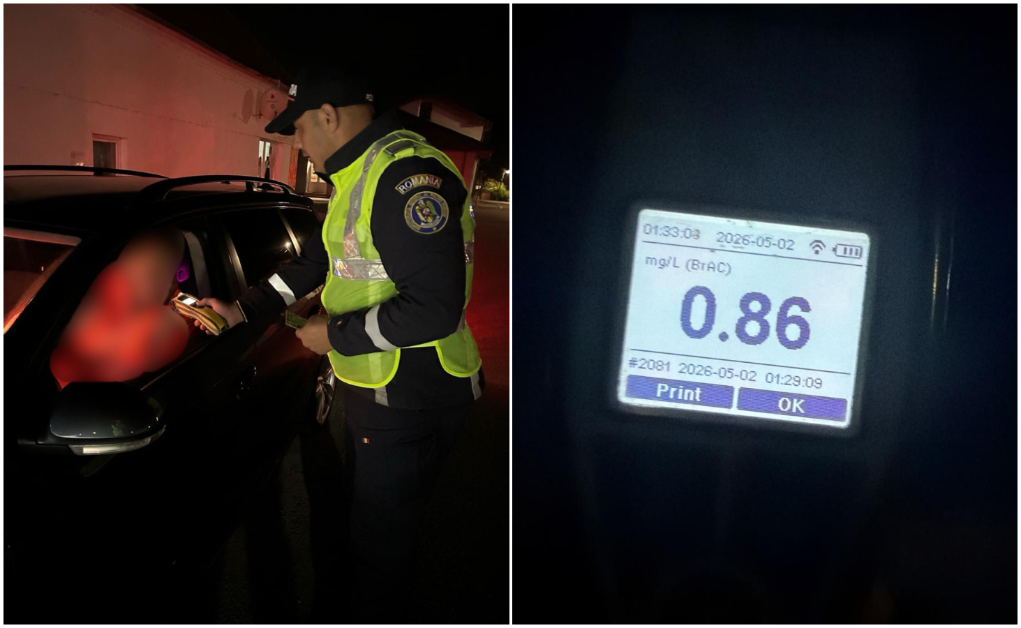 Részegen autót lopott egy Bihar megyei fiatal a május 1-et követő éjszakán