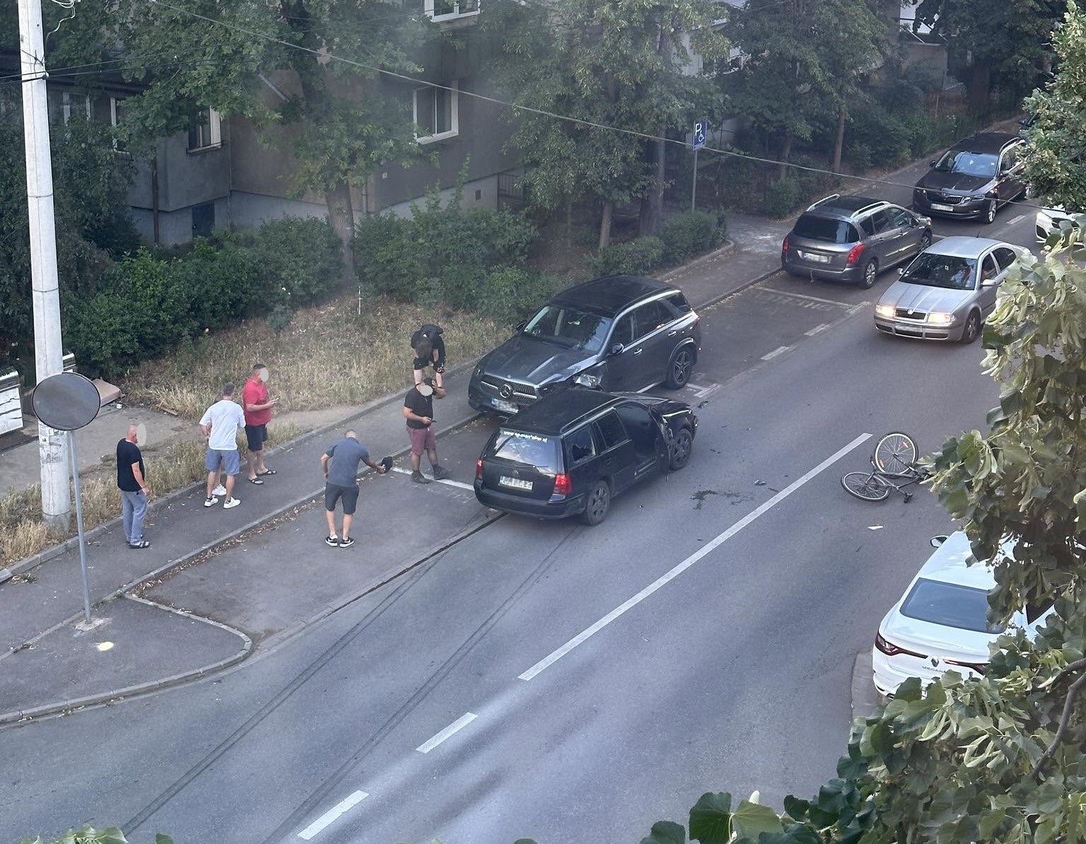 Kerékpárost ütött el egy autó Nagyváradon