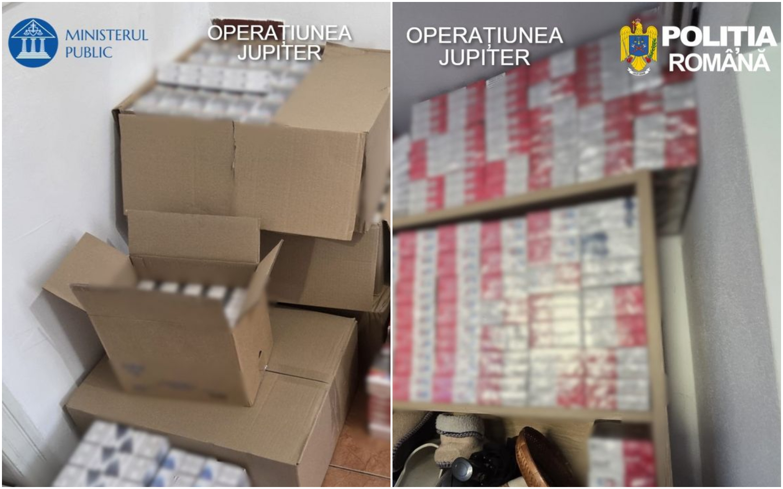 Hatalmas mennyiségű csempészcigarettát foglaltak le Bihar megyében, három személyt őrizetbe vettek