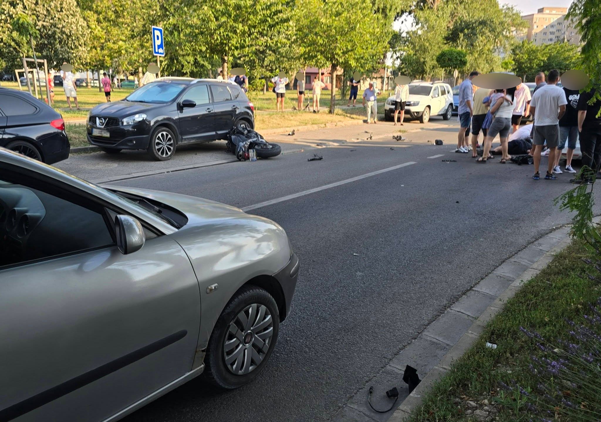 Ismét motoros baleset történt Nagyváradon