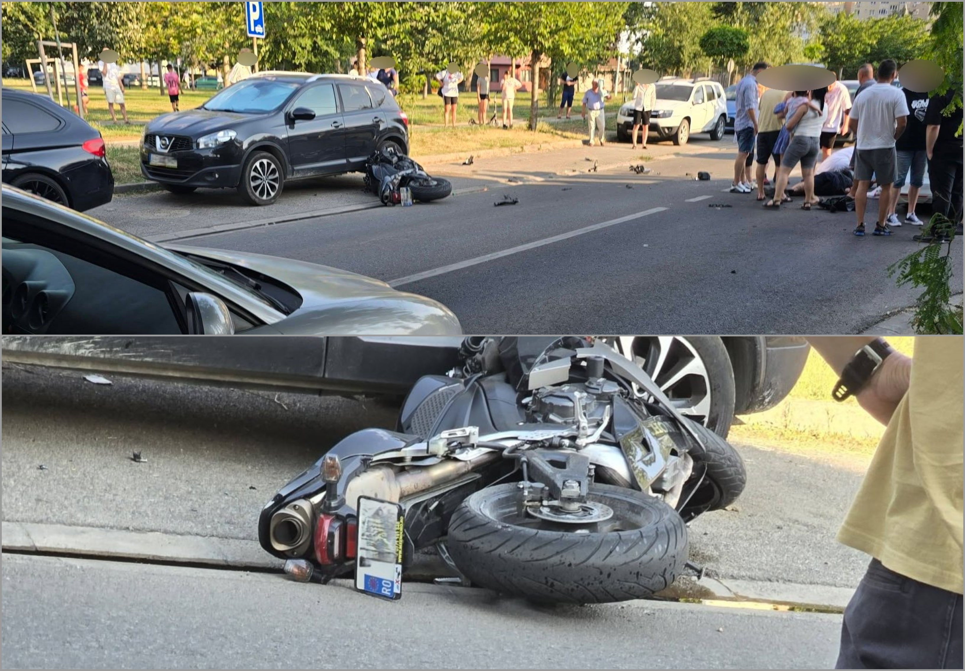 FRISSÍTVE | Súlyos az állapota a vasárnapi motoros balesetben megsérült férfinak