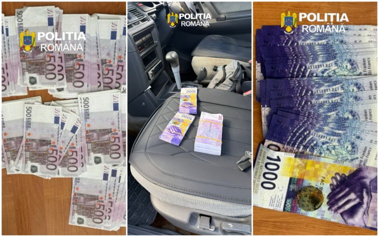 Több mint félmillió eurónyi hamis pénzzel bukott le két nagyváradi férfi