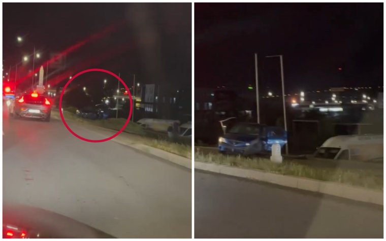 Villanyoszlopnak csapódott a Váradon jogosítvány nélkül vezető kiskorú | VIDEÓ