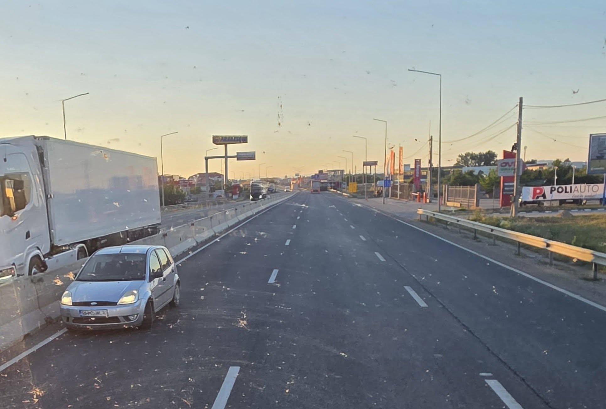 A forgalommal szemben közlekedett a Szentandrási úton, hajszálon múlt a tragédia