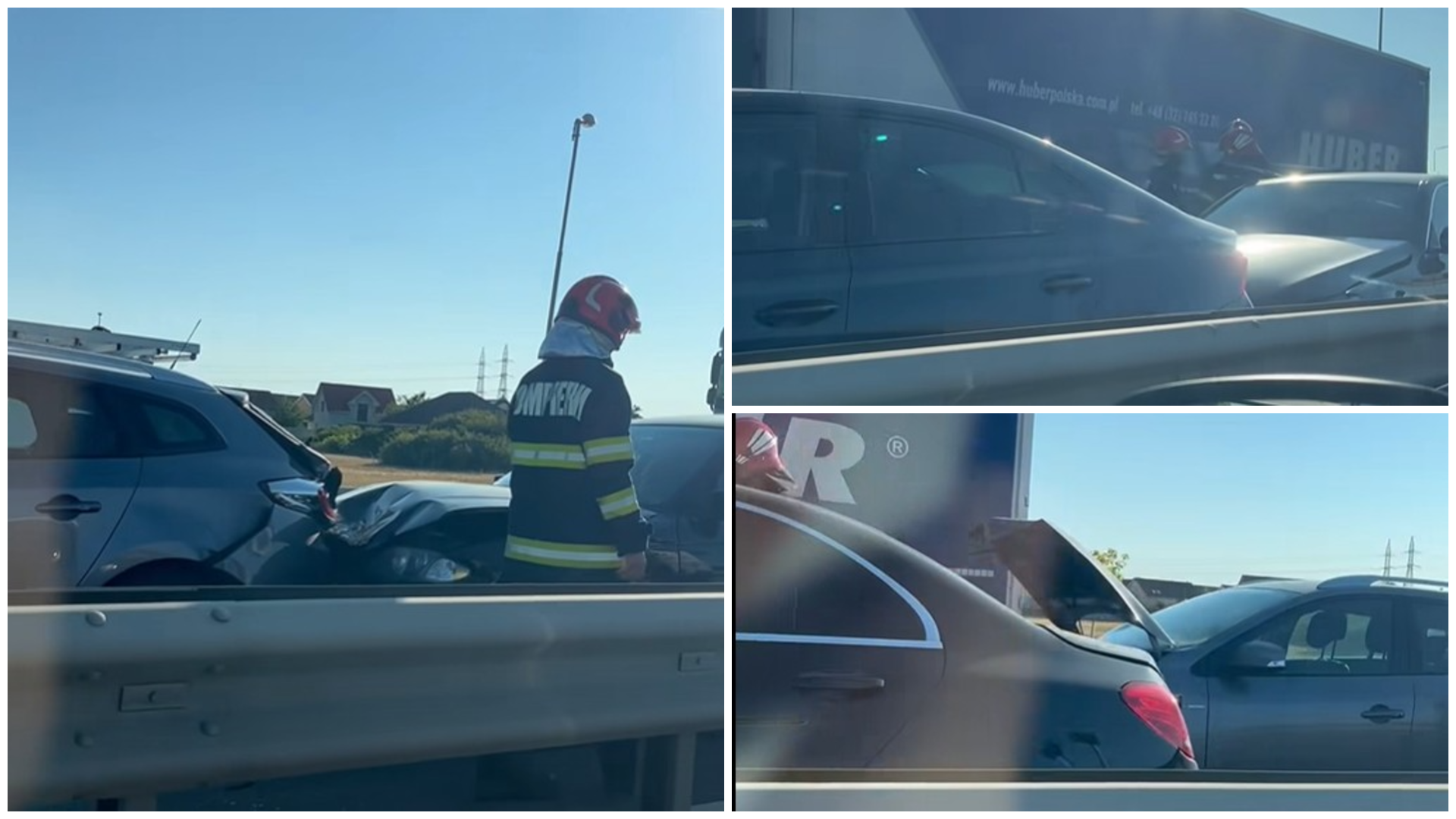 Öt autó ütközött Nagyváradon, két embert kórházba szállítottak