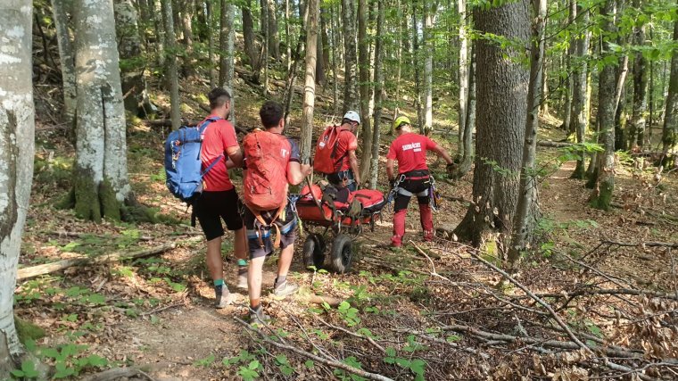 Sérült lengyel turistához riasztották a hegyimentőket a Porcika-zsombolynál