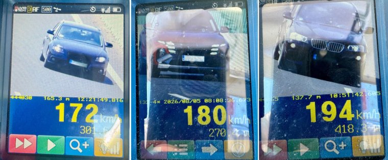 Radarokkal vadásztak a gyorshajtókra: három autós is 170 km/óra feletti sebességgel száguldott