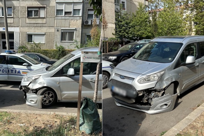 Több parkoló autót letarolt egy ittas sofőr Nagyváradon