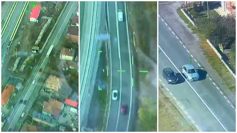 Helikopterrel filmeztek le egy szabálytalankodó Bihar megyei sofőrt, 240 napra függesztették fel a jogosítványát│VIDEÓ