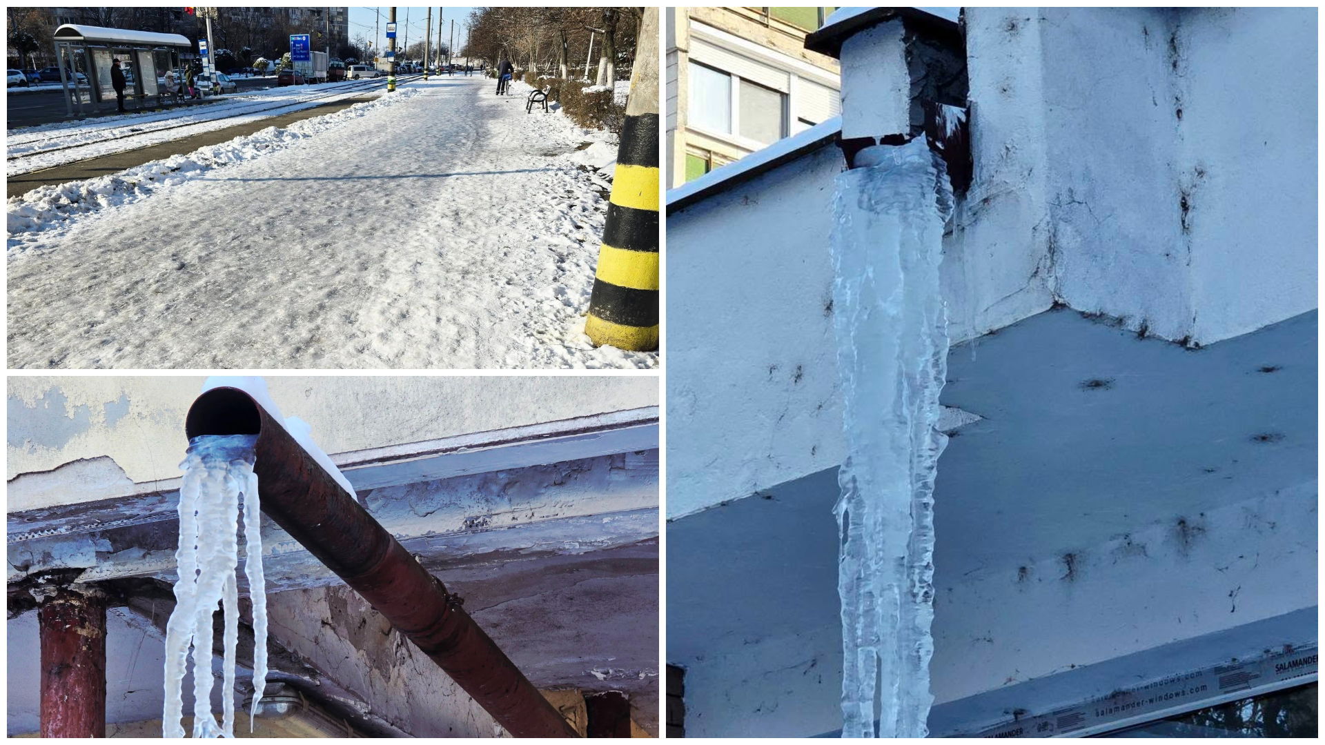 Kötelező eltávolítani a jégcsapokat és takarítani a járdákat