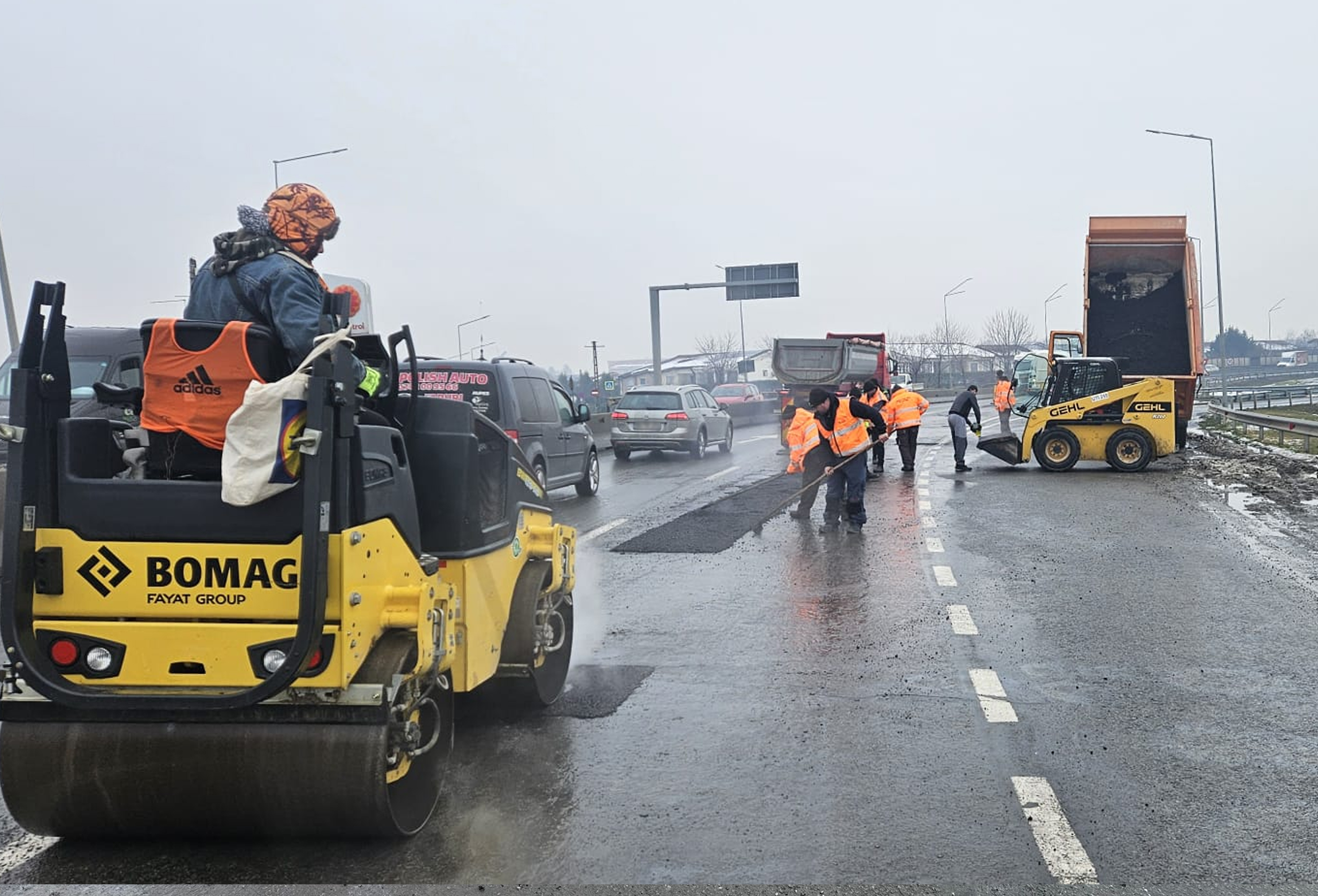 Újraaszfaltozzák a nagyváradi körgyűrű Aradi út és Selgros közti szakaszát