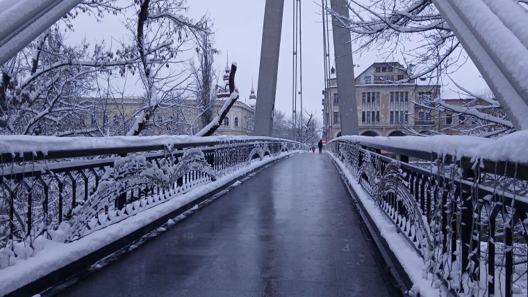 Ezúttal kiállta a hópróbát a Garasos híd