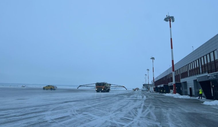 A hó nem akadály: működik a nagyváradi reptér
