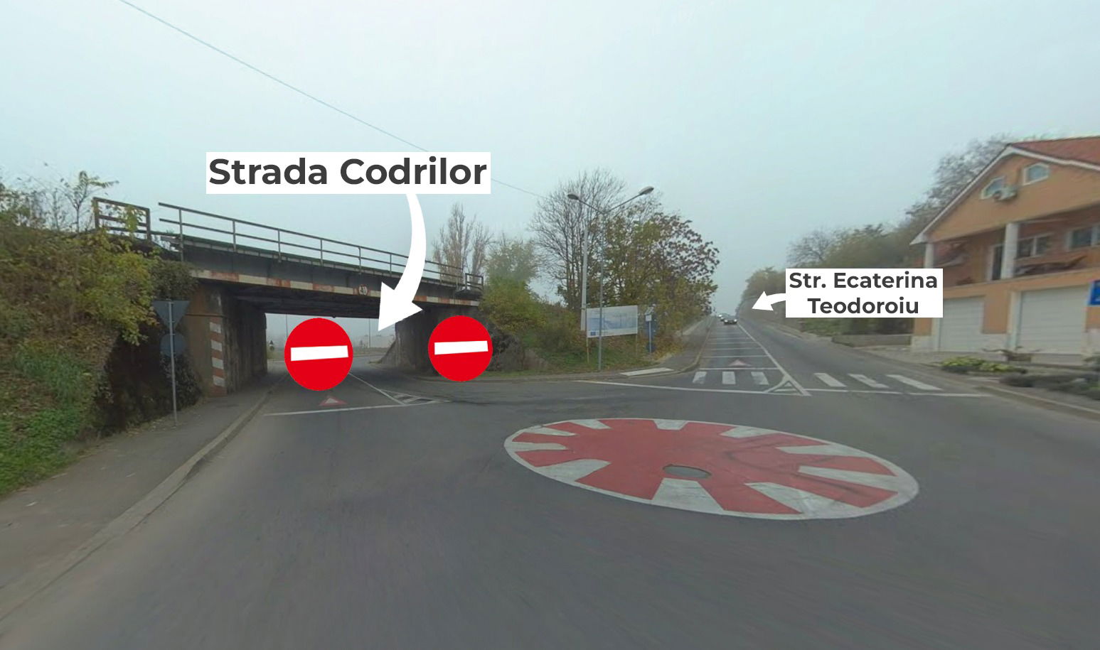 Lezárják a forgalom előtt a Codrilor utcai aluljárót Nagyváradon