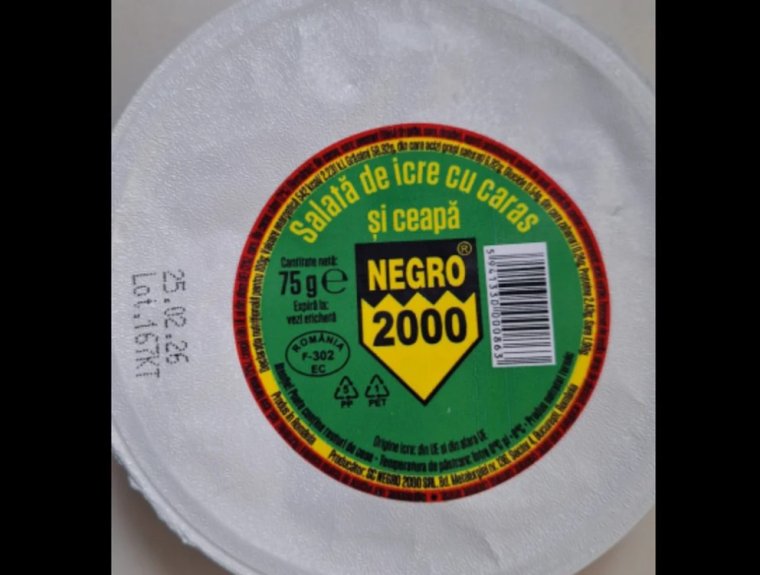 Ikrasalátát hívott vissza az élelmiszer-biztonsági hatóság