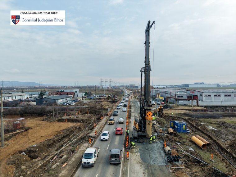 Forgalomkorlátozás a nagyváradi körgyűrű egy szakaszán