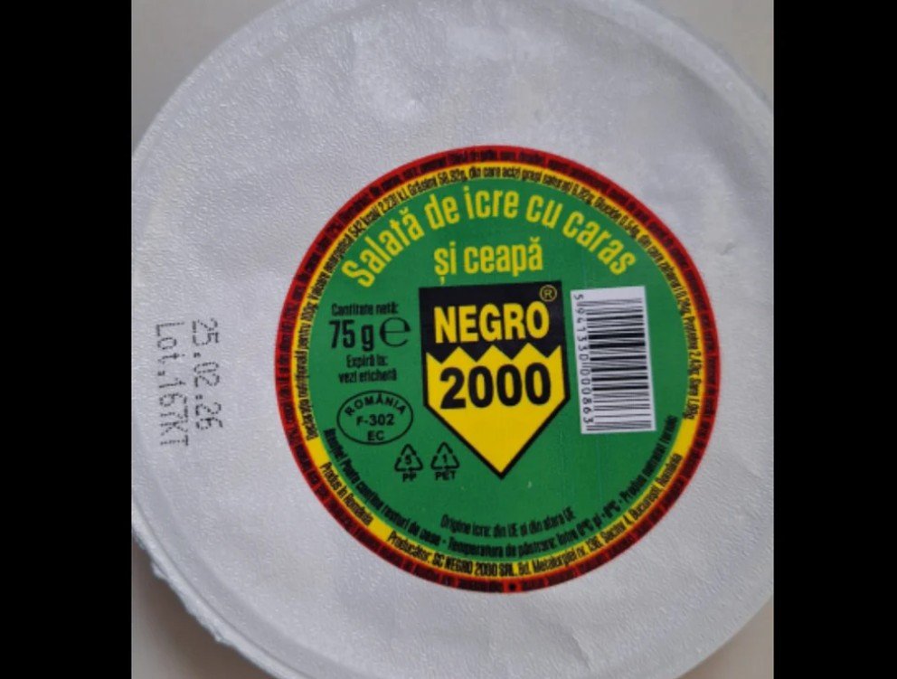 Ikrasalátát hívott vissza az élelmiszer-biztonsági hatóság