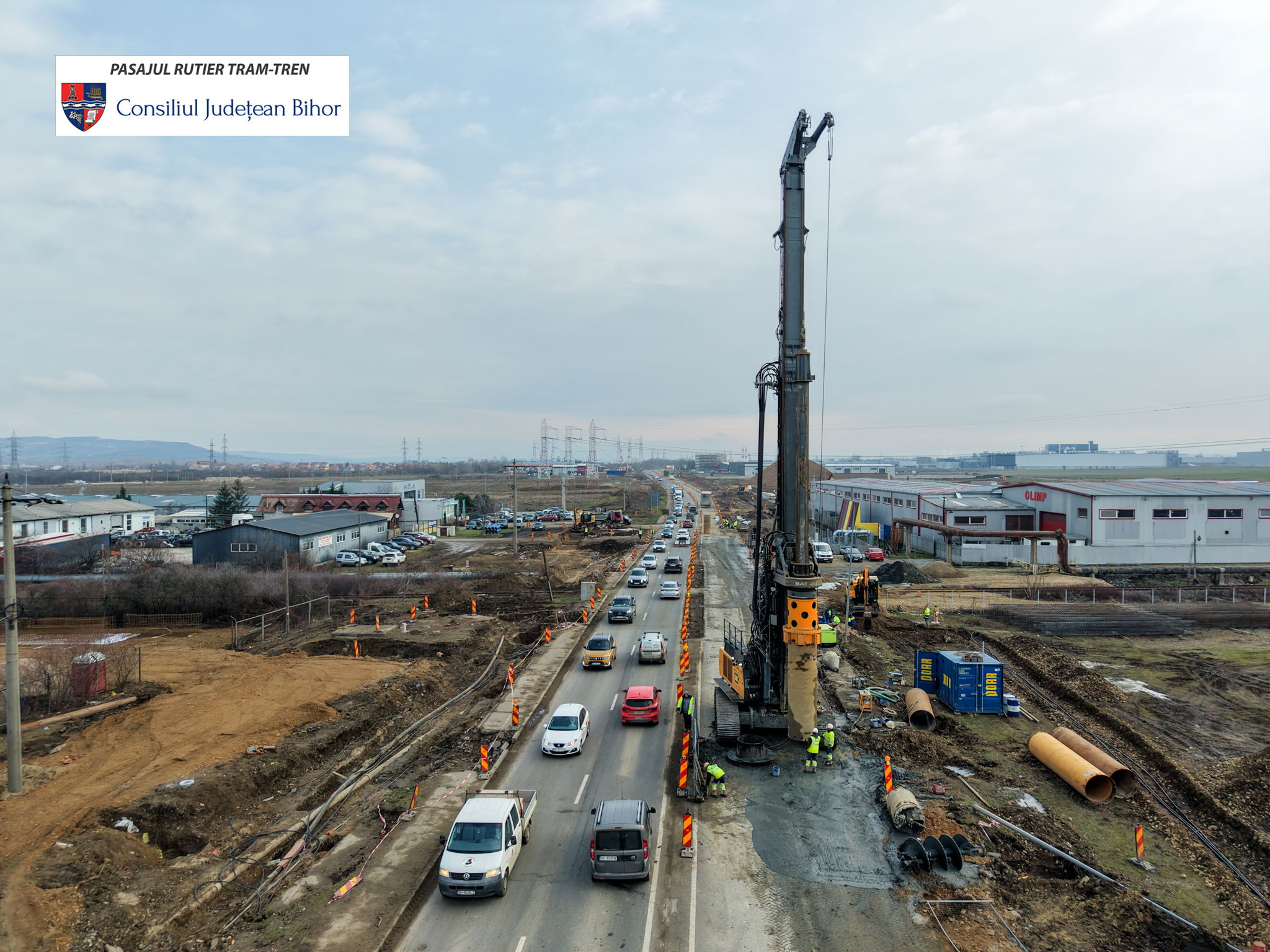 Forgalomkorlátozás a nagyváradi körgyűrű egy szakaszán