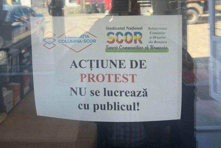 Kormányellenes sztrájk a Bihar megyei polgármesteri hivatalokban is