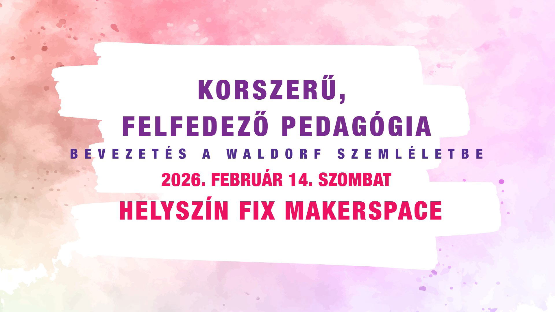 Waldorf-konferencia: Korszerű, felfedező pedagógia
