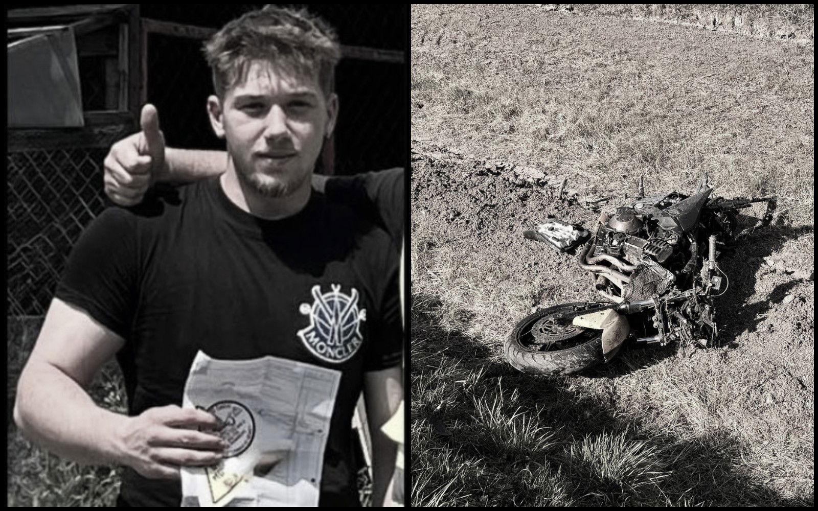 Tragikusan fiatalon elhunyt tagjától búcsúzik a Bihar megyei motoros közösség