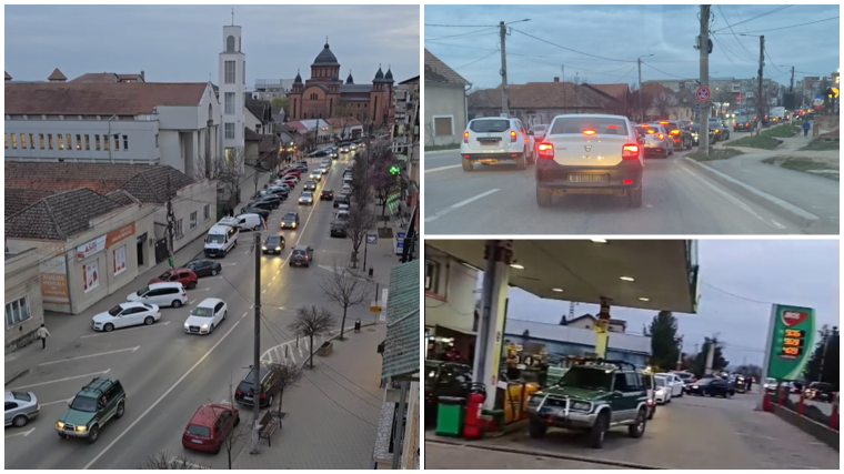 Tiltakozás: több tucat sofőr tankolt pár lejért Margittán