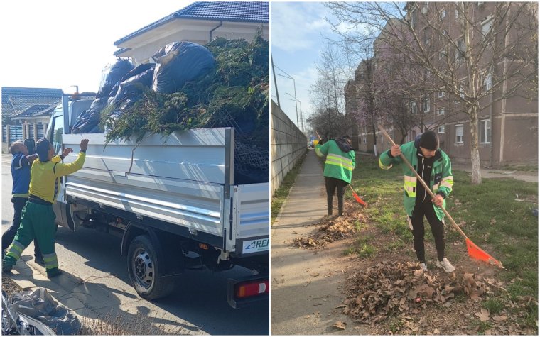 Zajlik a nagytakarítás Nagyvárad több városrészében