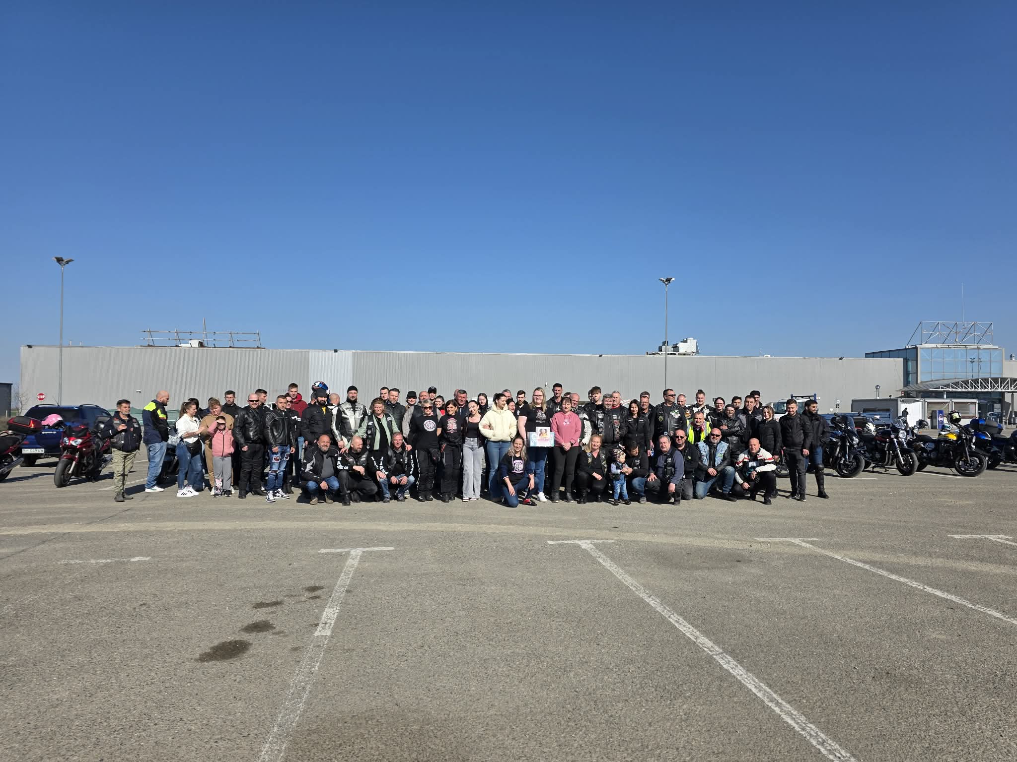 Motorosok fogtak össze Hannáért – jótékonysági találkozót szerveztek Nagyváradon