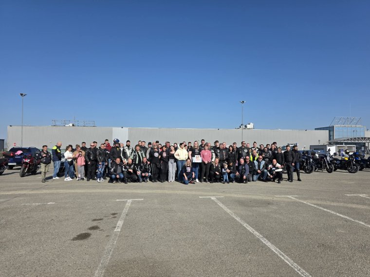 Motorosok fogtak össze Hannáért – jótékonysági találkozót szerveztek Nagyváradon