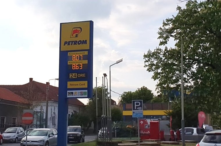 Rég nem látott „alacsony” árak a váradi benzinkutakon