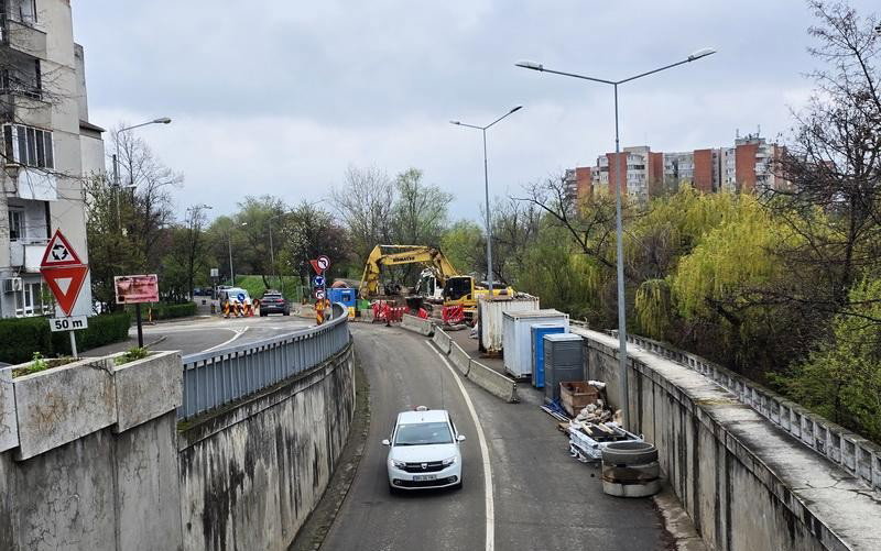 A William Shakespeare utcán a lakók kérésére módosították a csatornahálózat nyomvonalát