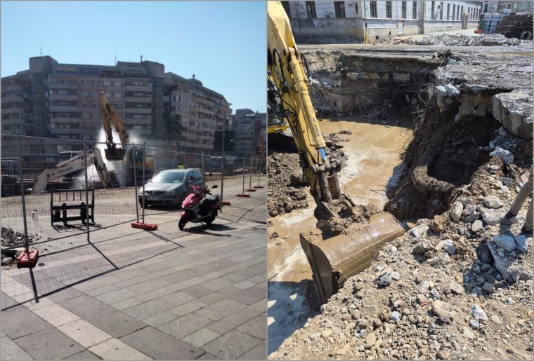 Csőtörés miatt szünetelt a vízszolgáltatás Nagyvárad központjában