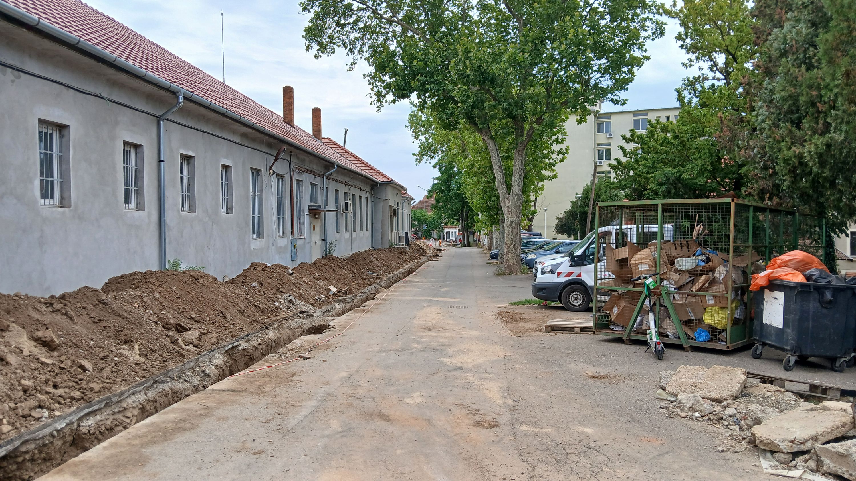 Megnyílhat szeptemberre az új összekötő út a Pasteur és a Fő utca között