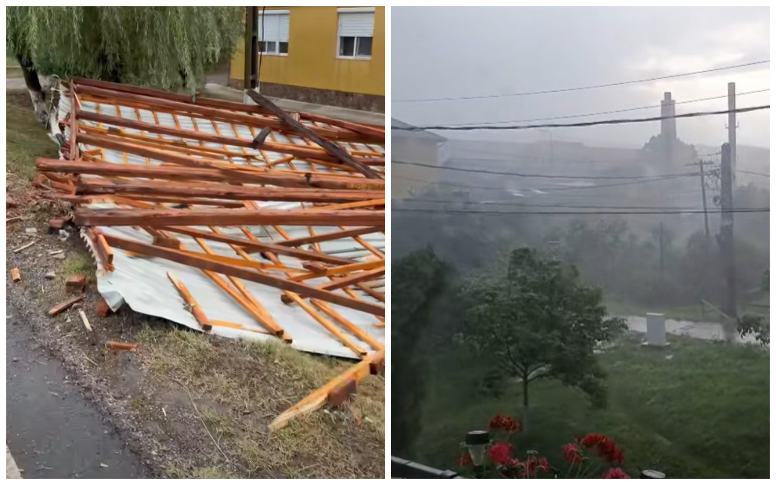 Kettészakadt Bihar megye: míg az egyik részen tombol a kánikula, a másikon viharok pusztítanak | VIDEÓ