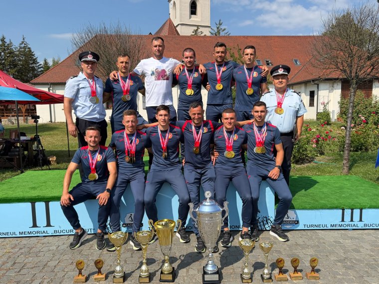 Országos bajnokok lettek a Bihar megyei tűzoltók