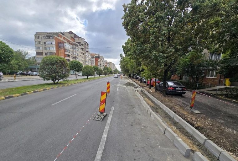 Fejlődik a váradi infrastruktúra: kerékpárút épül a Téglavető úton