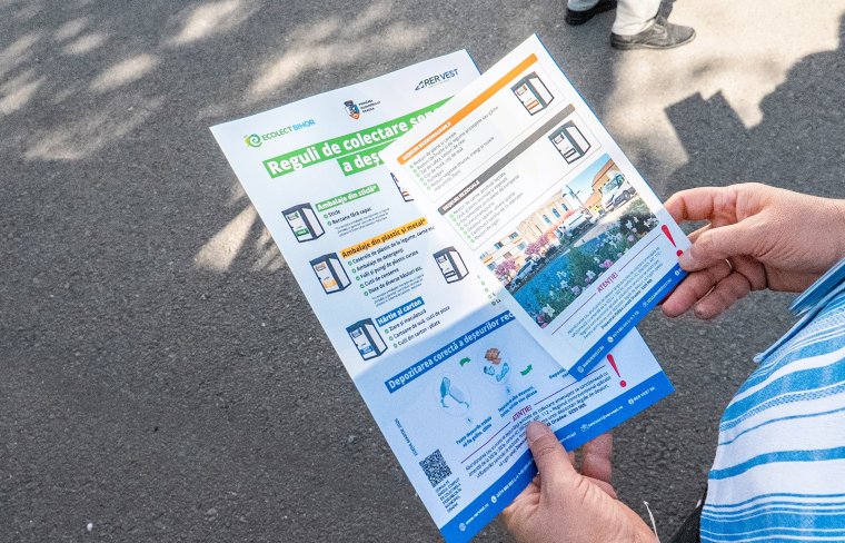 Váradőssiben folytatódik a lakók tájékoztatása a digitális ökoszigetek használatáról