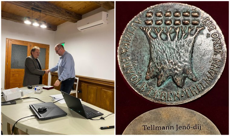 Tellmann Jenő-díjat kapott az Ady Endre Líceum fizikatanára