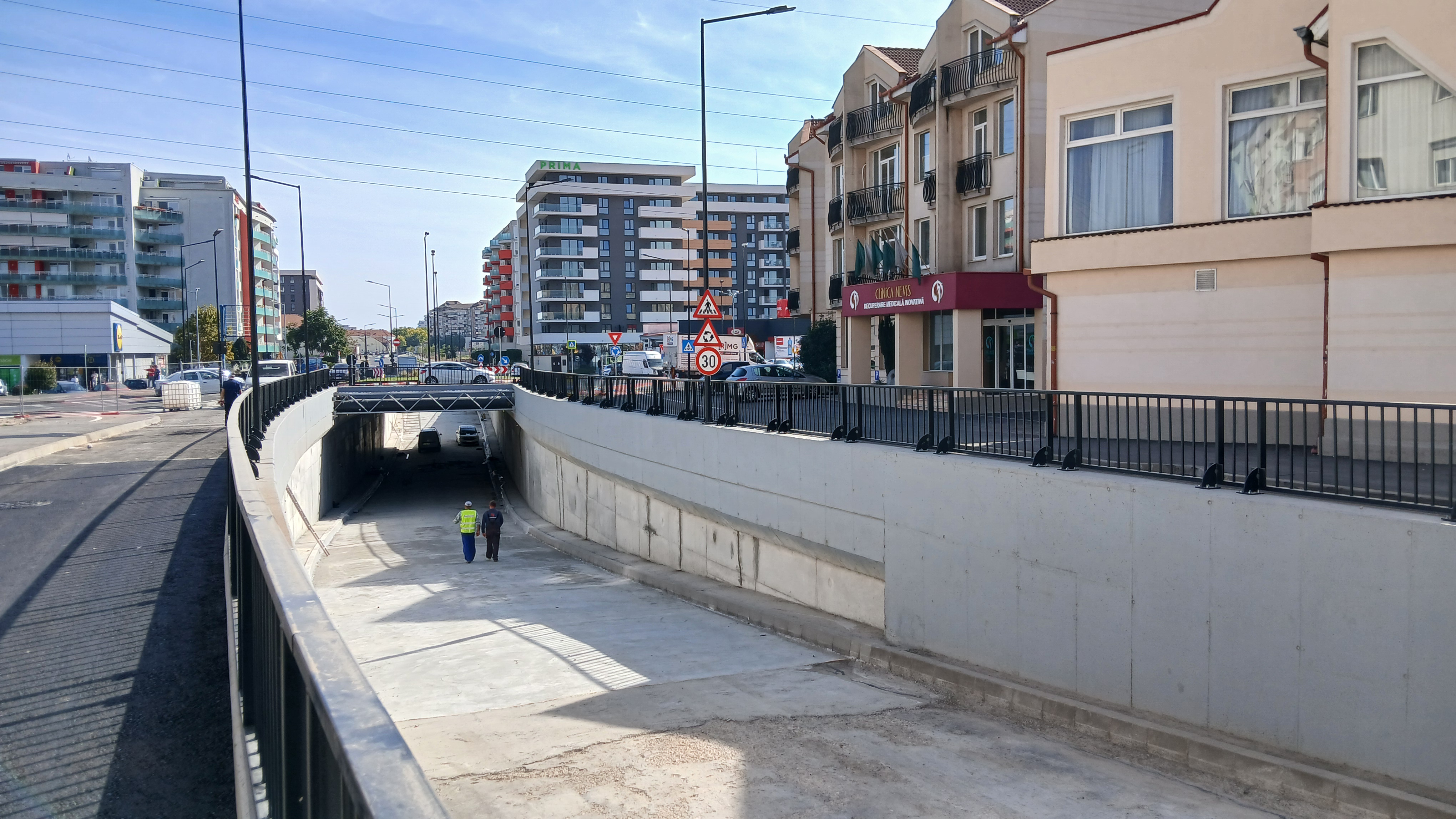 Célegyenesben a munkálatok: kiderült, mikor nyithatják meg az Oneștilor utcai aluljárót