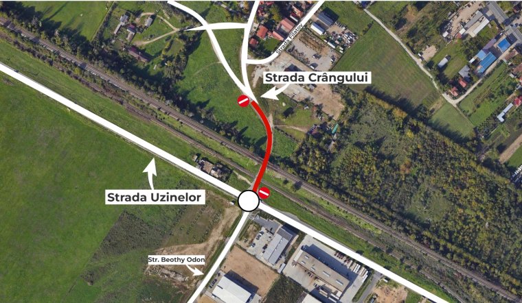 Forgalomkorlátozás lesz a Crângului utcán