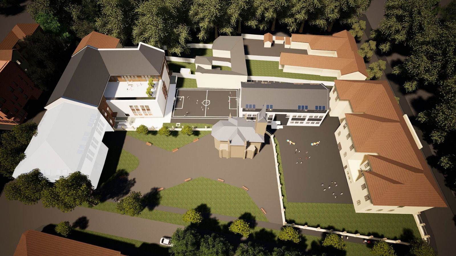 Iskola- és városfejlesztés kéz a kézben: új épületek a Szacsvay körül