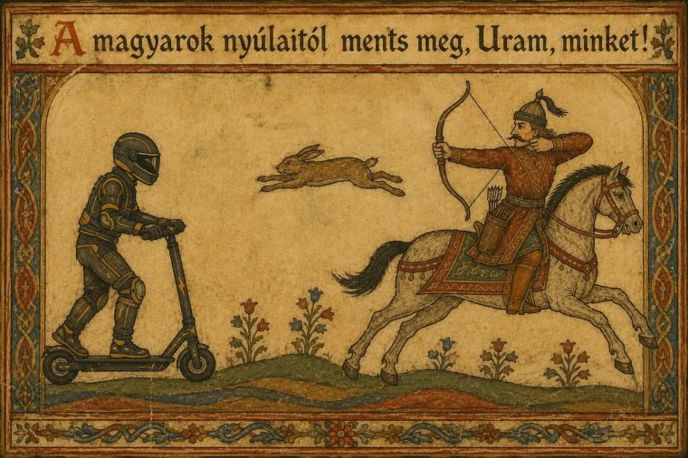 Mémáradatot indított el a rolleressel ütköző mezei nyúlról szóló hír | GALÉRIA