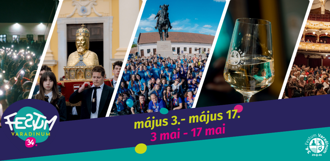 Civil és közösségi szervezetek jelentkezését várják a Festum Varadinum 2026 programsorozatába