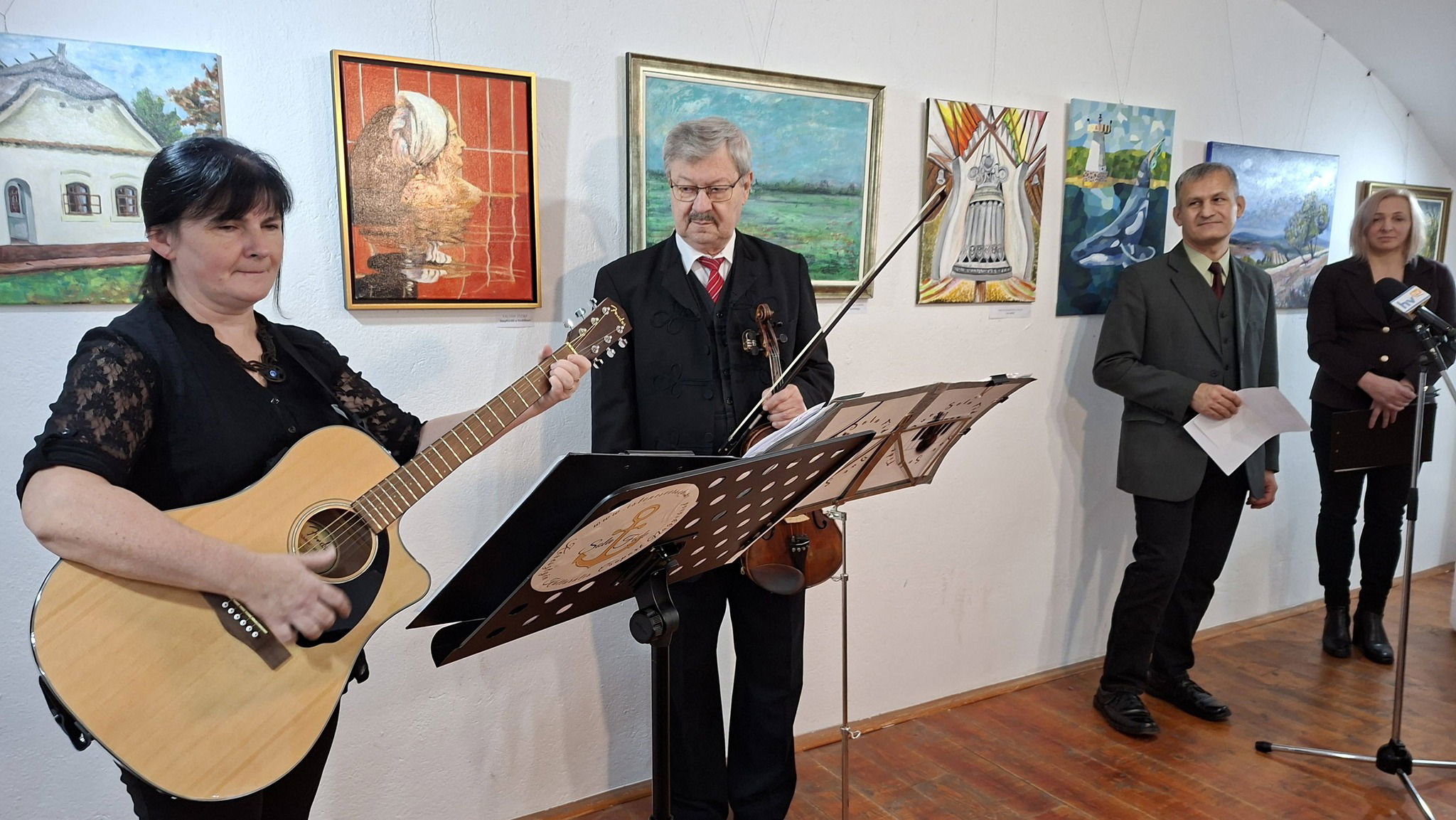 Évnyitó kiállítás a TEG-ben: Szoboszló színei Nagyváradon