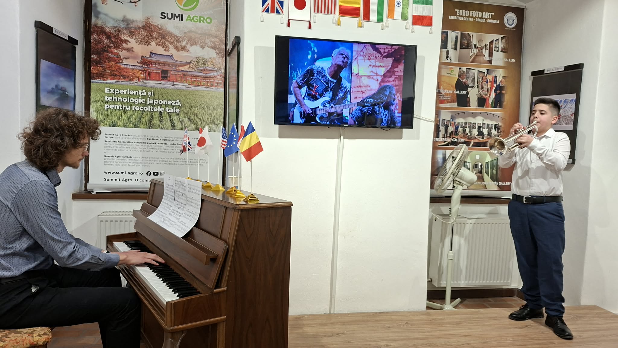 Kamarakoncerttel ünnepelték a művészetek találkozását