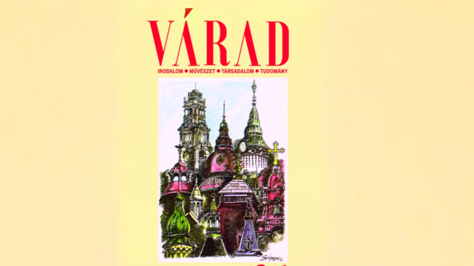 Megjelent a Várad kulturális folyóirat júniusi száma