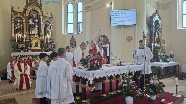 Templombúcsút ünnepelt a biharpüspöki római katolikus közösség