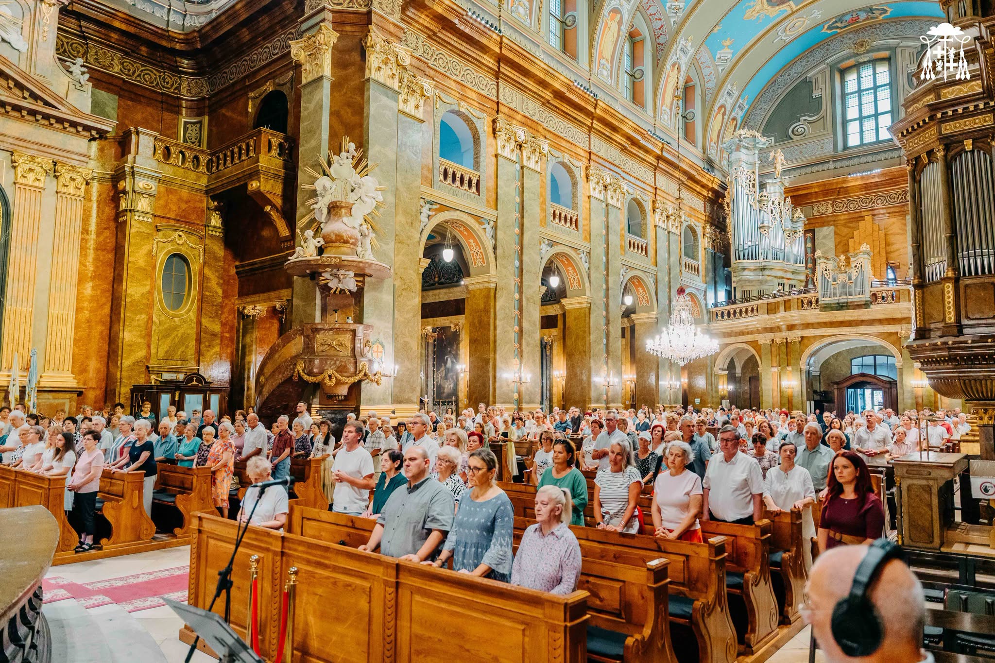 Budapestről jött görögkatolikus parókus elmélkedett a nagyváradi székesegyház búcsúünnepén