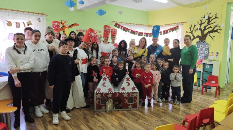 A betlehemezés hagyományát éltették Érszőllősön is